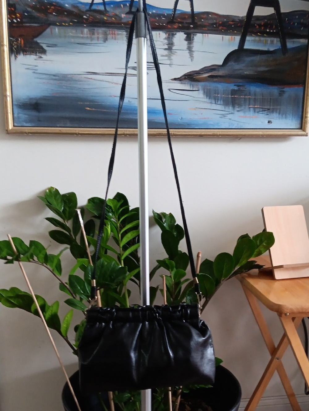 Crossbody/Clutch Black Bag